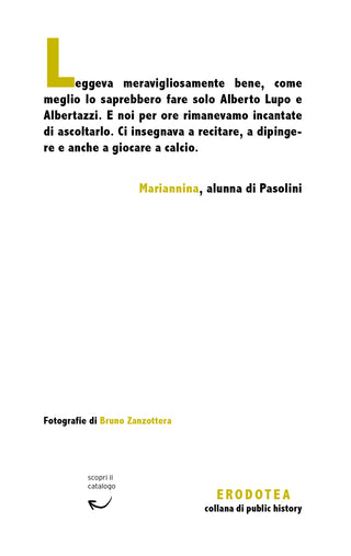 Le geografie di Pasolini
