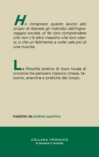 Il maestro anarchico Itsuo Tsuda