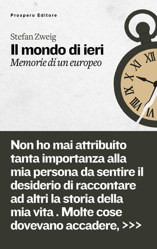 Il mondo di ieri