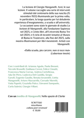 La lezione di Manganelli