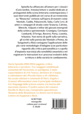 Scritture dal secondo Novecento
