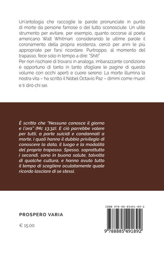 Frasario delle morti celebri
